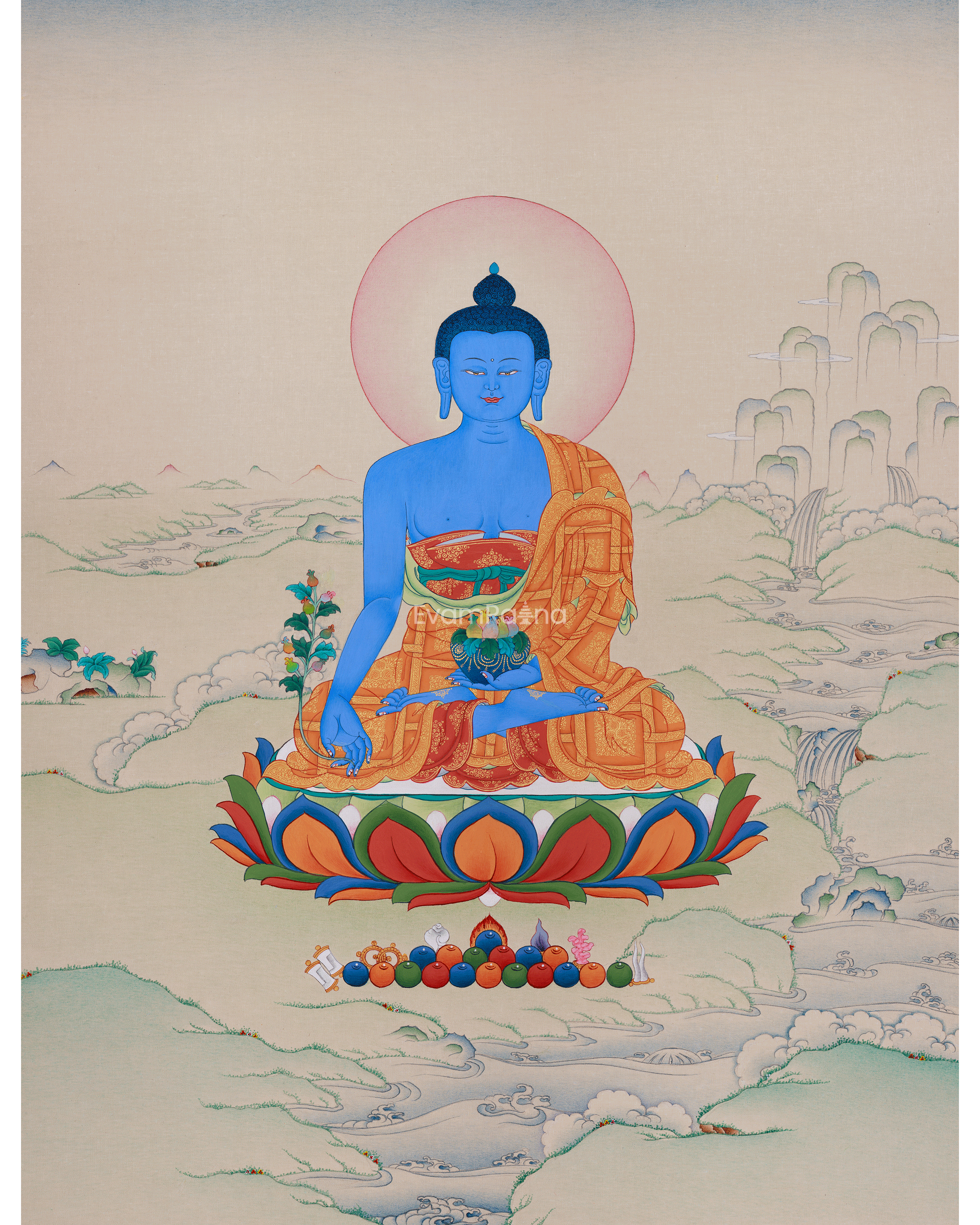 Bhaisajyaguru, the Healing Buddha 