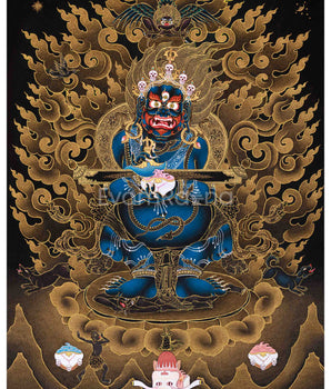 Sakya Mahakala Thangka