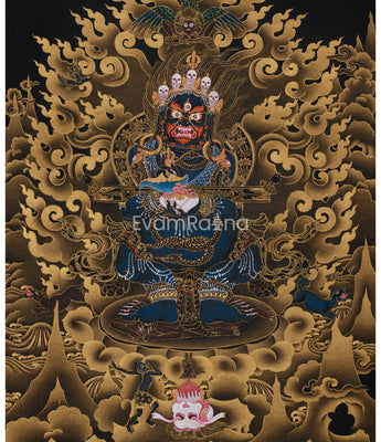 wrathful-deity-sakya-mahakala-thangka