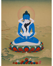 Tibetan Samantabhadra Buddha Thangka 