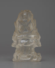 Crystal Samantabhadra Statue
