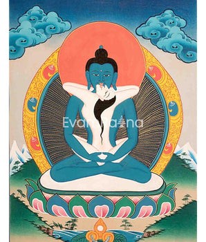 Samantabhadra Yab Yum Buddha Tibetan Buddhist Thangka&nbsp;