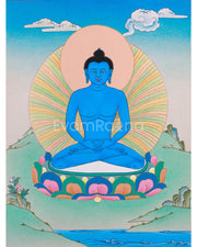 Hand-Painted Samantabhadra Thangka