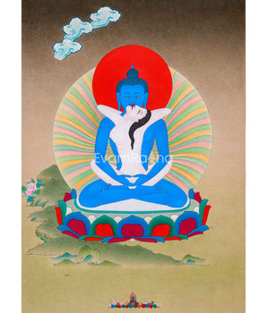 Samantrabhadra Consort Thangka