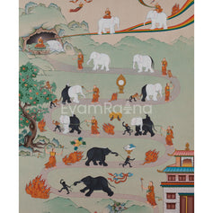 Samatha Meditation Thangka