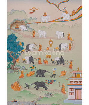 Samatha Meditation Thangka