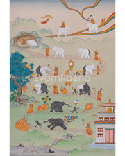 Samatha Meditation Thangka