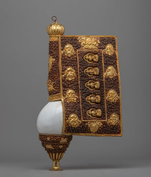 Tibetan Buddhist Offering Conch