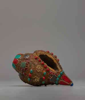 Tibetan Shankh Shell