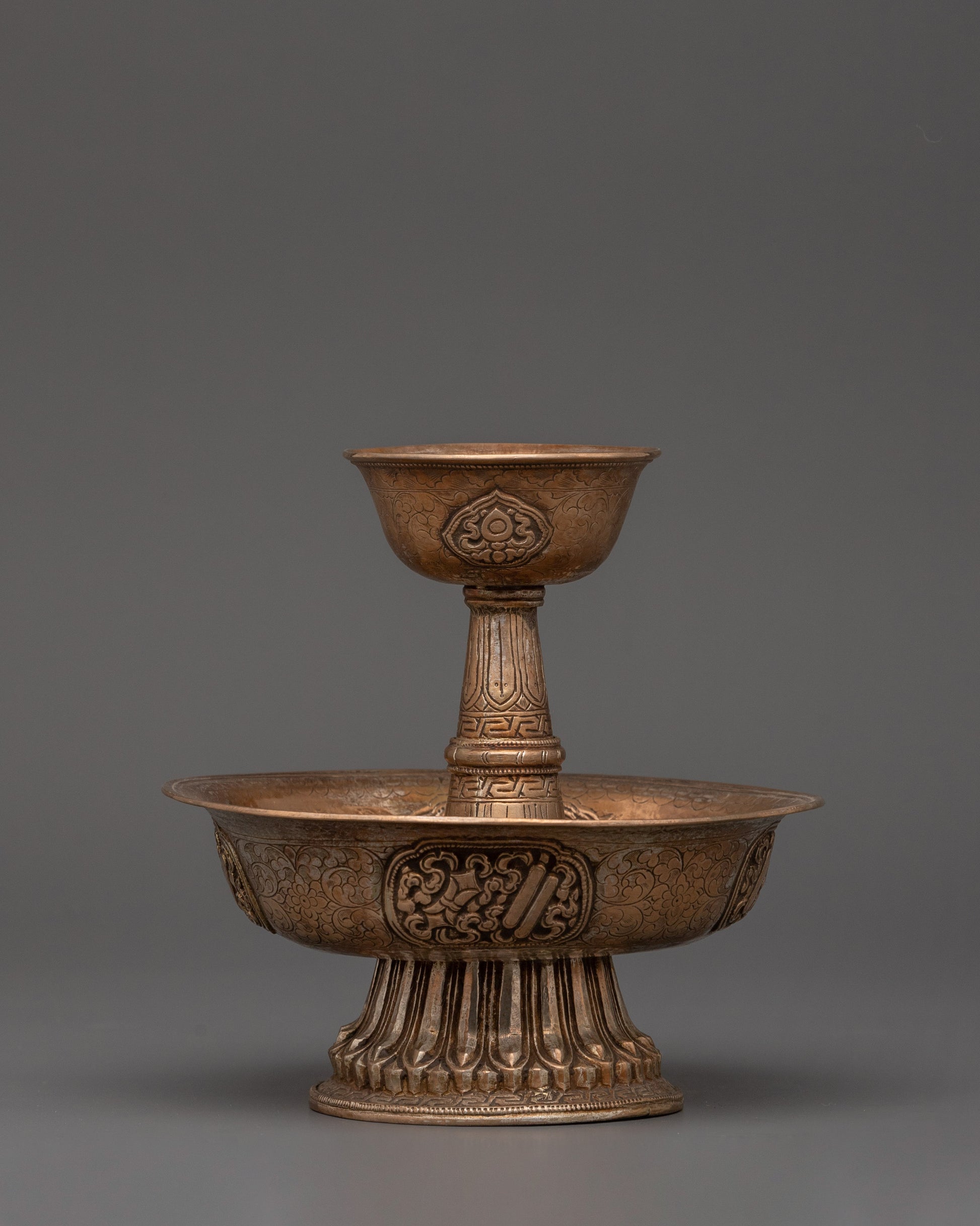 Silver Antique Serkyem Set