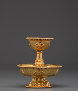 Handcrafted Tibetan Serkyem Set