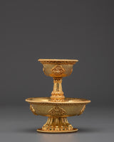 Handcrafted Tibetan Serkyem Set