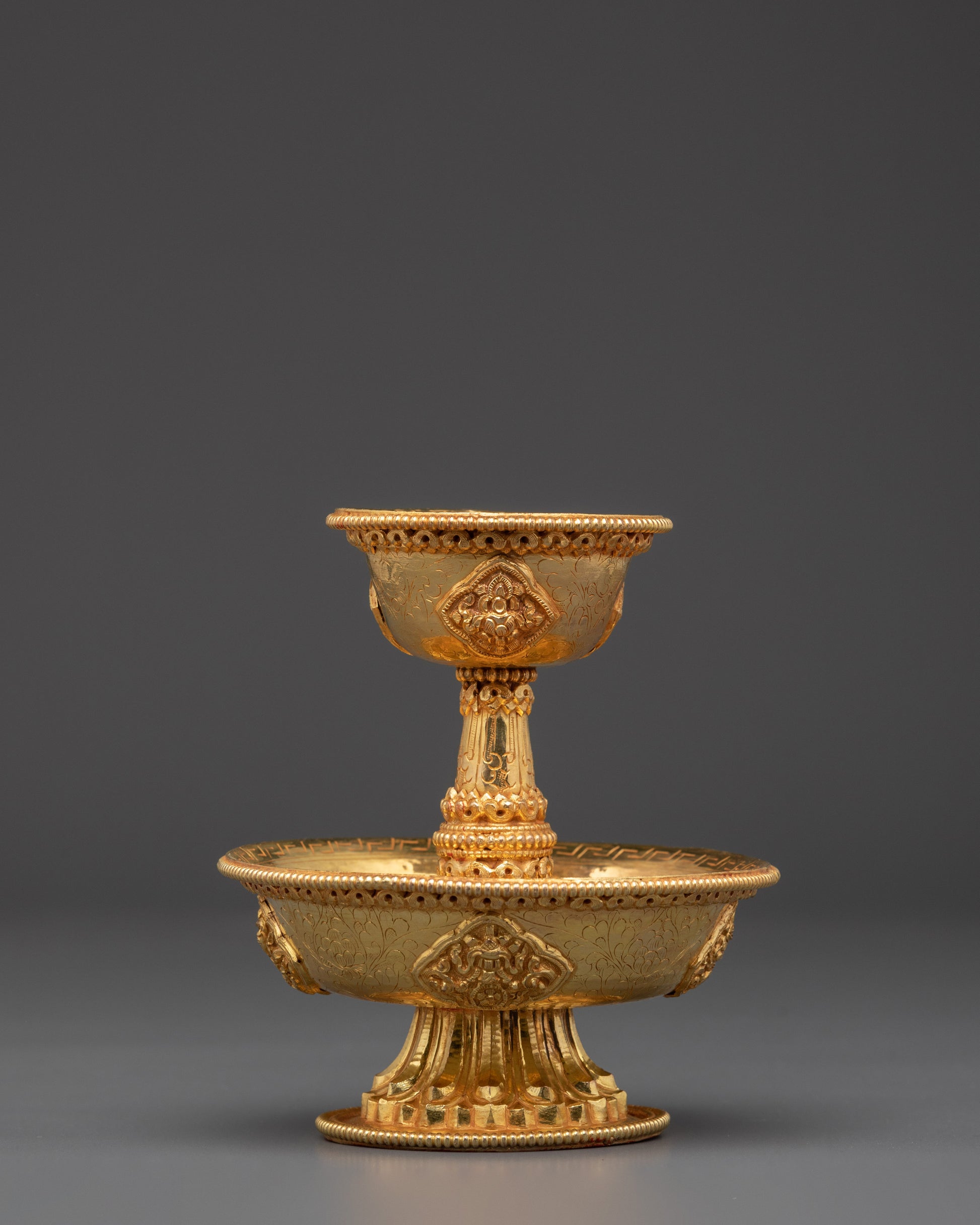 Handcrafted Tibetan Serkyem Set