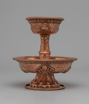 Auspicious Symbol Carved Serkyem Set