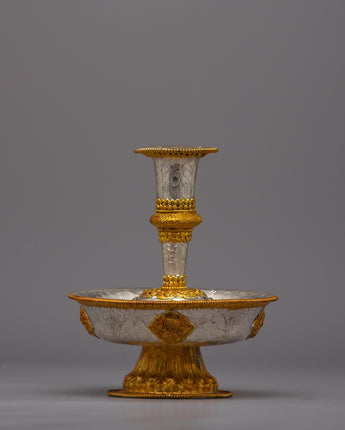 Elegant Tibetan Buddhist Serkyem