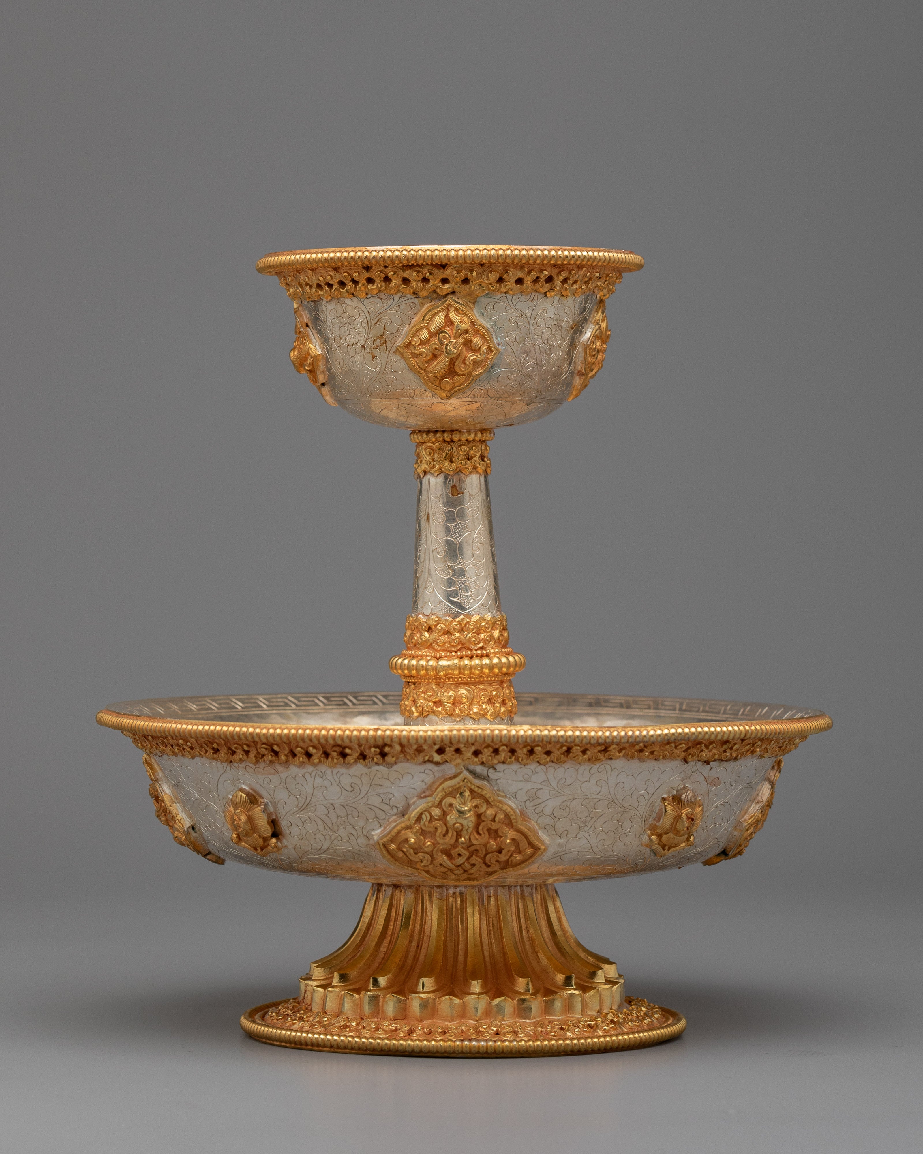 Silver Serkyem Set