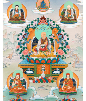 Five Sakya Master Thangka, Sachen Kunga Nyingpo
