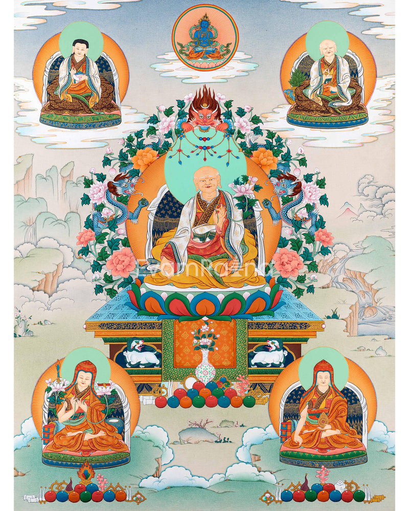 Five Sakya Master Thangka, Sachen Kunga Nyingpo