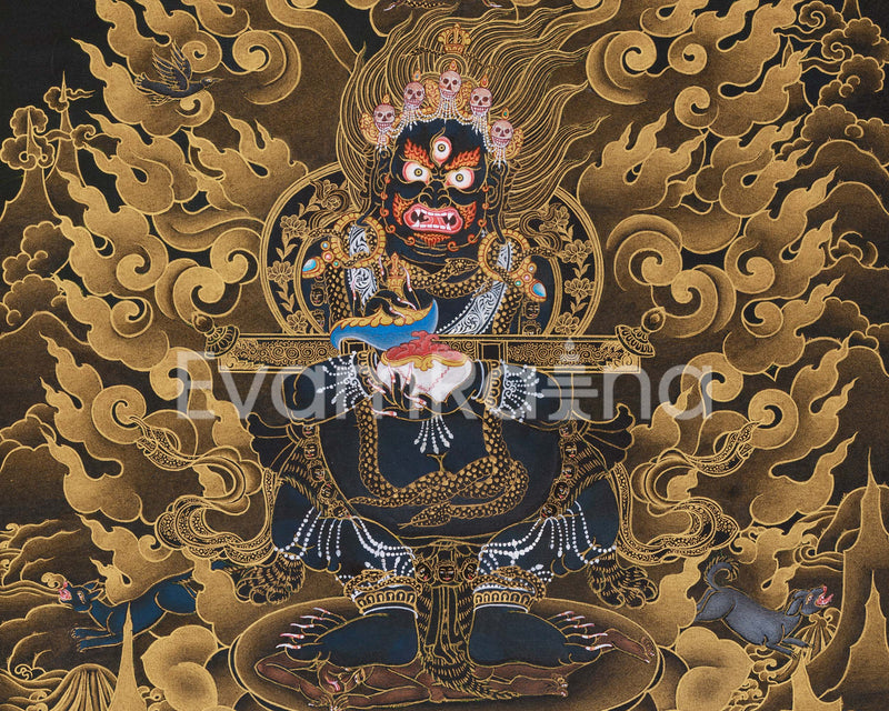 Mahakala of Sakya Tradition | Sakya Mahakala, Guardian Deity of Tibetan Buddhism