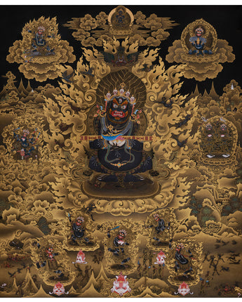 Shakyapa Mahakala Thangka
