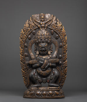 Handcrafted Shakya Mahakala Sculpture