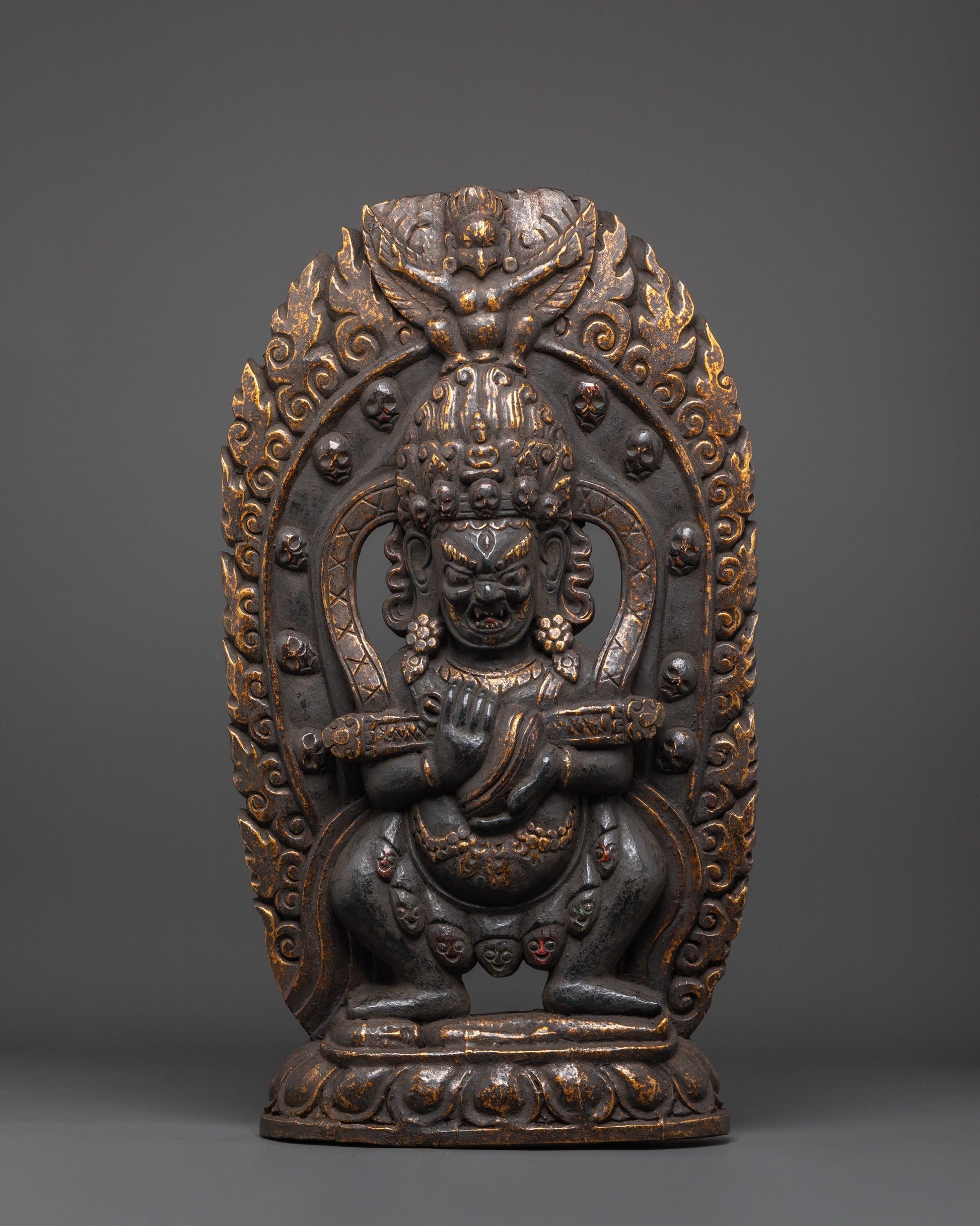 Handcrafted Shakya Mahakala Sculpture