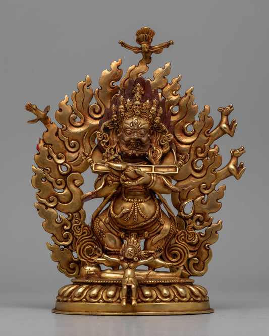 Tibetan Mahakala Shakya Statue