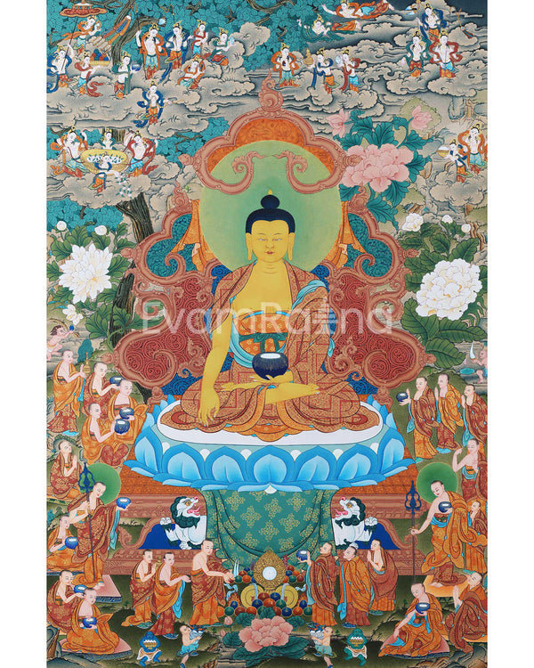 Buddha Shakyamuni Thangka,