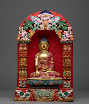 Historical Buddha figurine of Shakyamuni Buddha