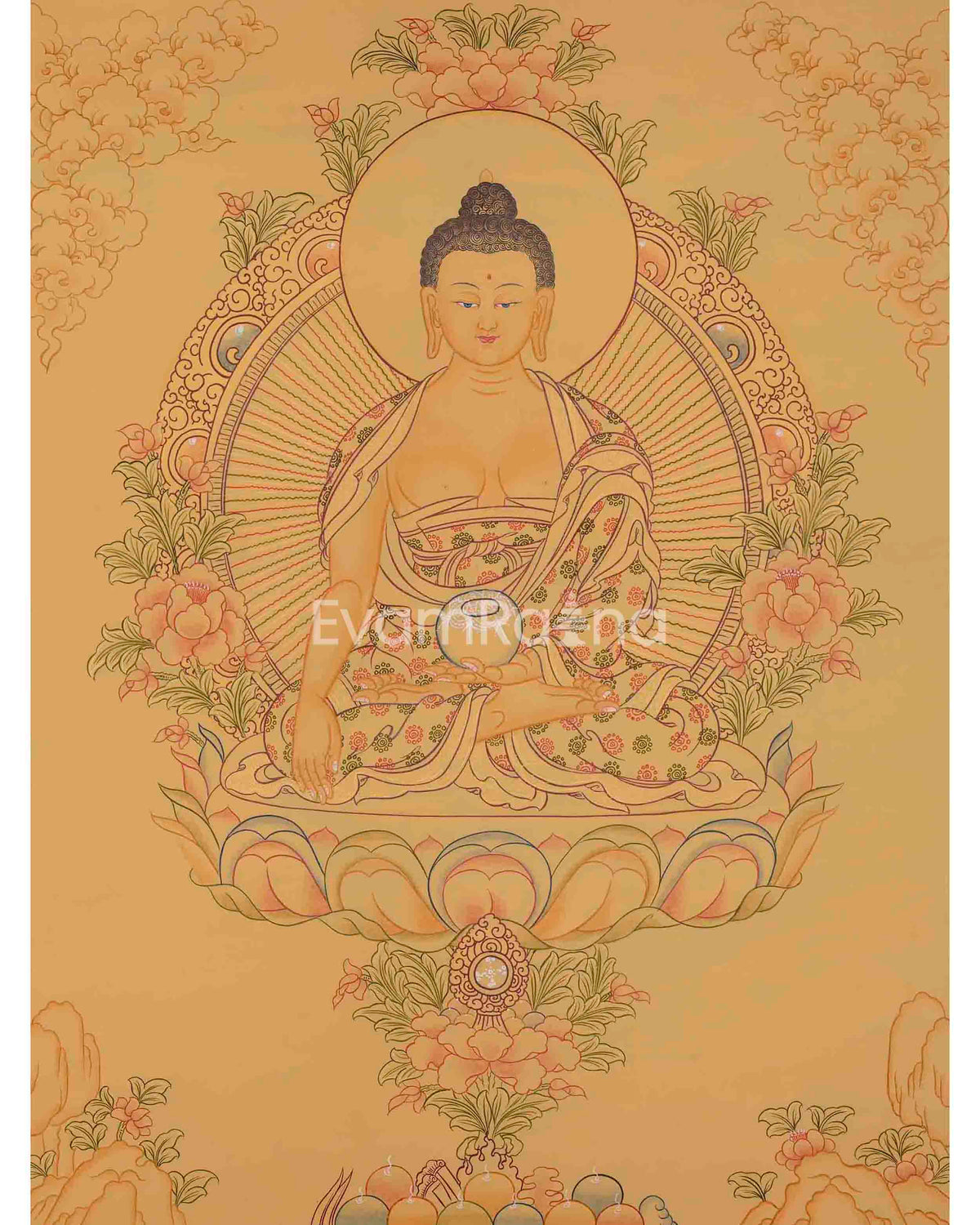 Shakyamuni Buddha Thangka