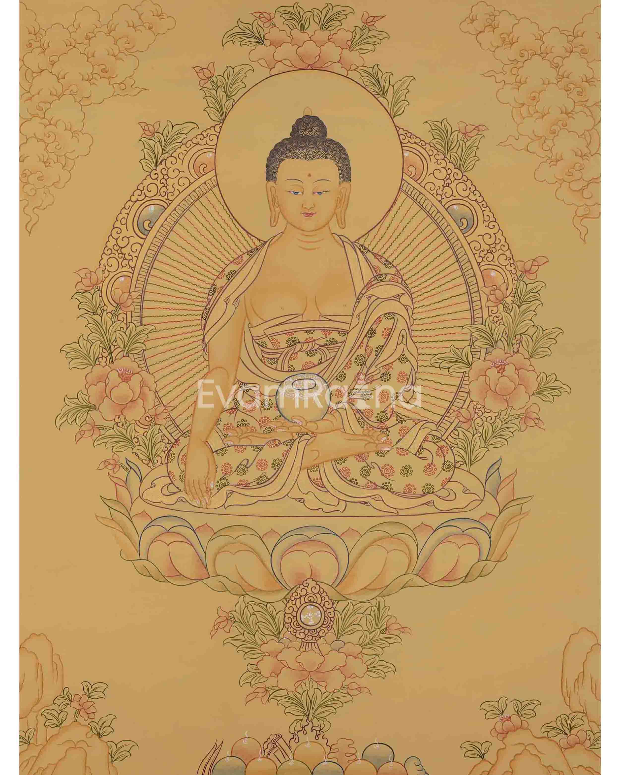 Shakyamuni Buddha Thangka