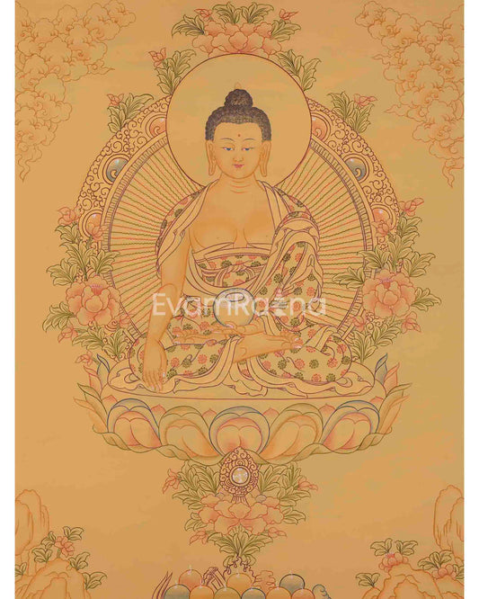 Shakyamuni Buddha Thangka 