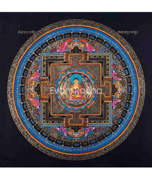 Shakyamuni Buddha Mandala Thangka