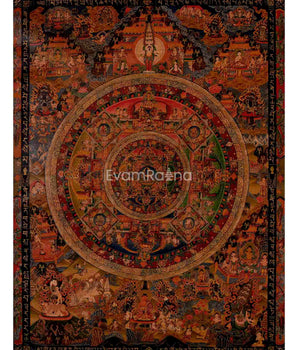 Shakyamuni Buddha Mandala Thangka