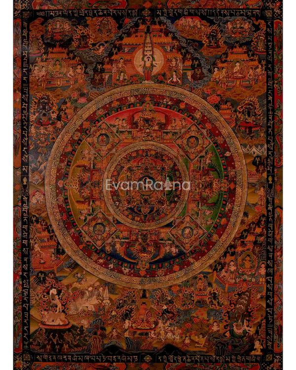 Shakyamuni Buddha Mandala Thangka