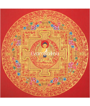 Shakyamuni Buddha Mandala Thangka