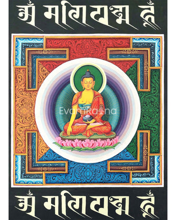 Shakyamuni Buddha Mandala Thangka