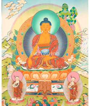 Shakyamuni Buddha Thangka