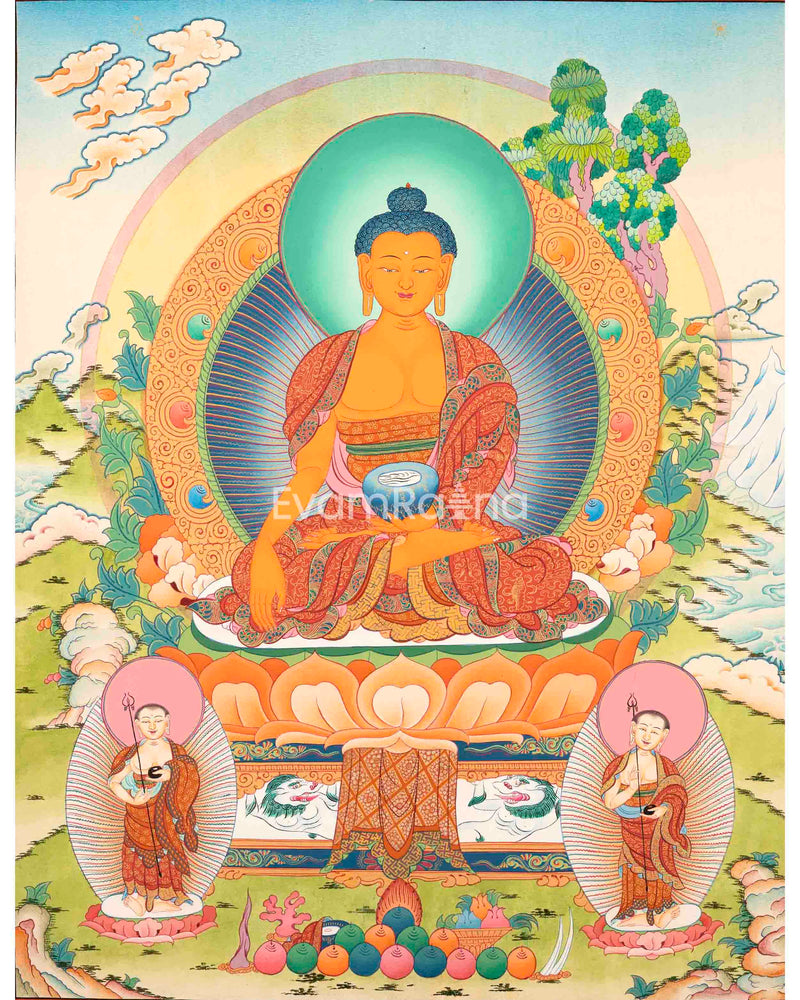 Shakyamuni Buddha Thangka