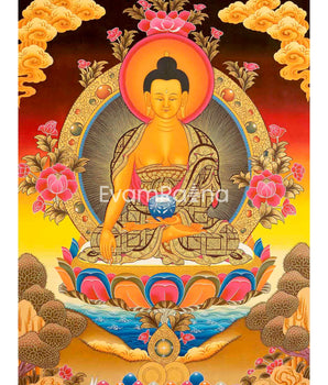 Shakyamuni Buddha Thangka