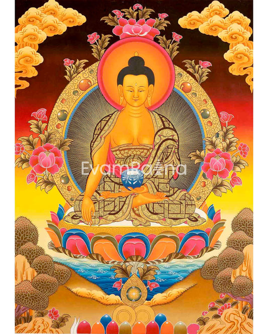 Shakyamuni Buddha Thangka