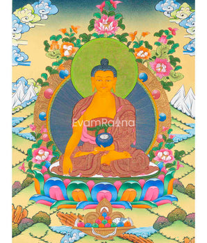 Shakyamuni Buddha Thangka