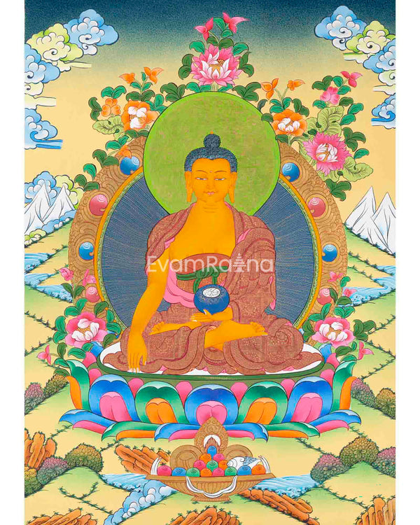 Shakyamuni Buddha Thangka