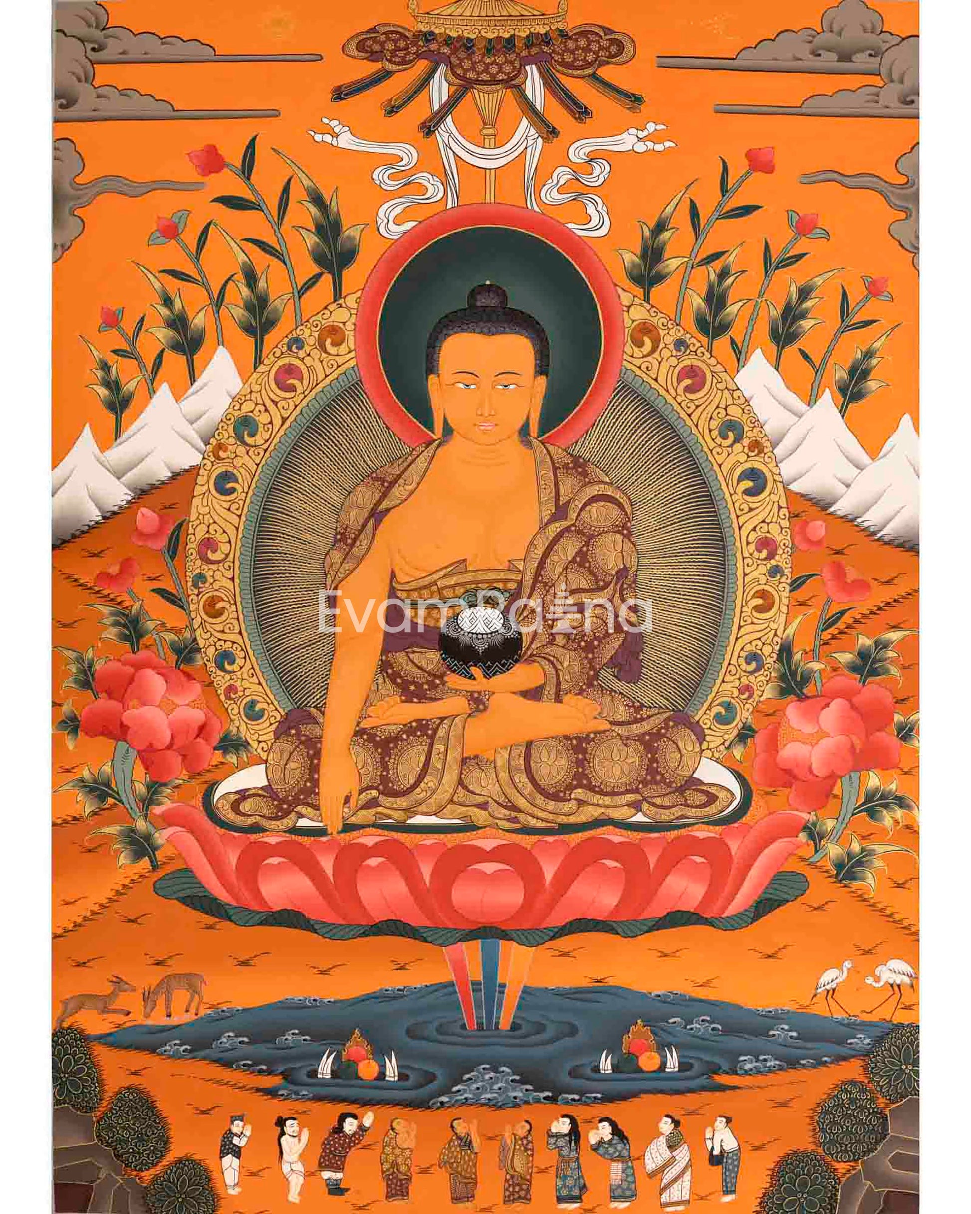 Shakyamuni Buddha Thangka