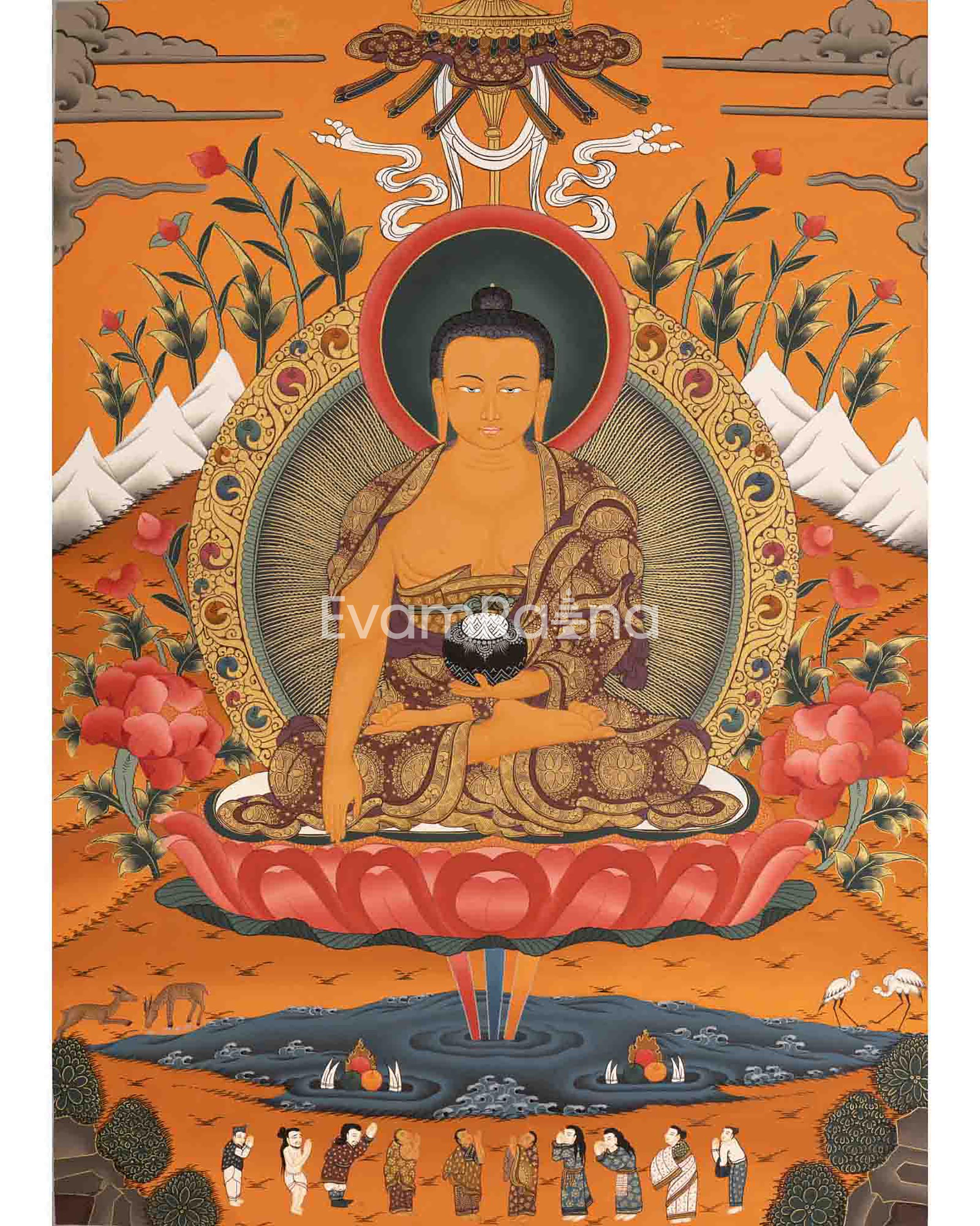 Shakyamuni Buddha Thangka