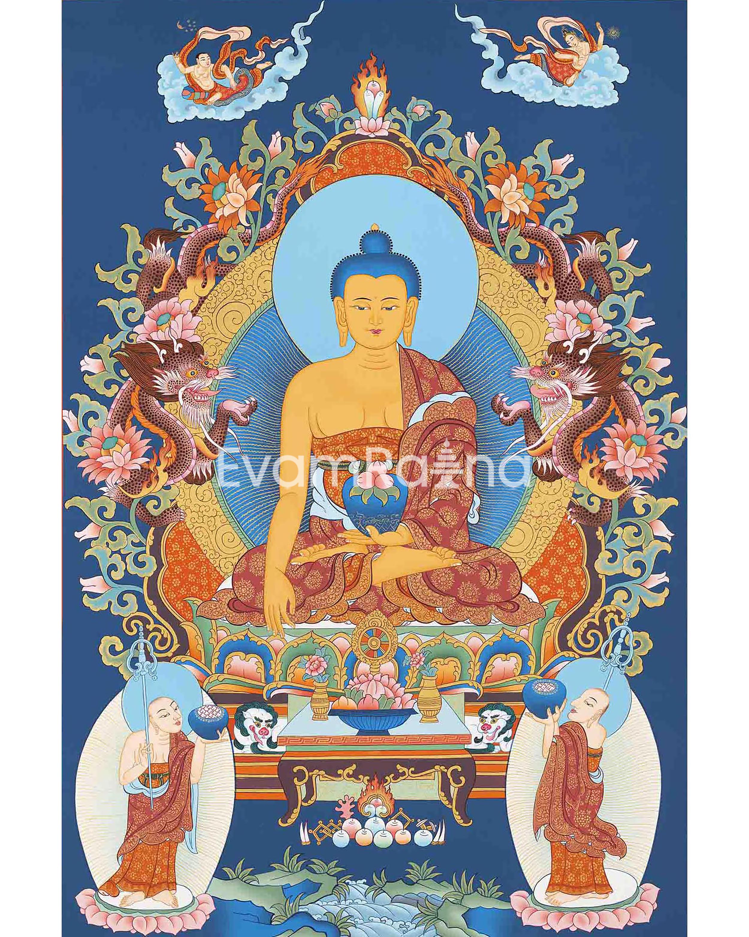 Shakyamuni Buddha Thangka