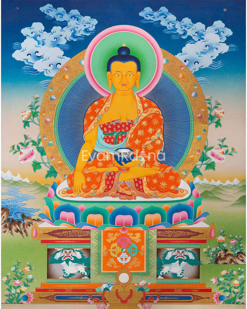 Shakyamuni Buddha Thangka