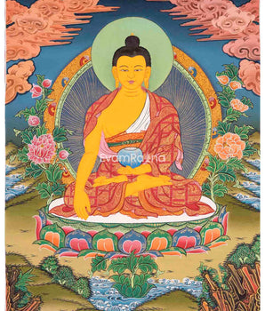 Shakyamuni Buddha Thangka