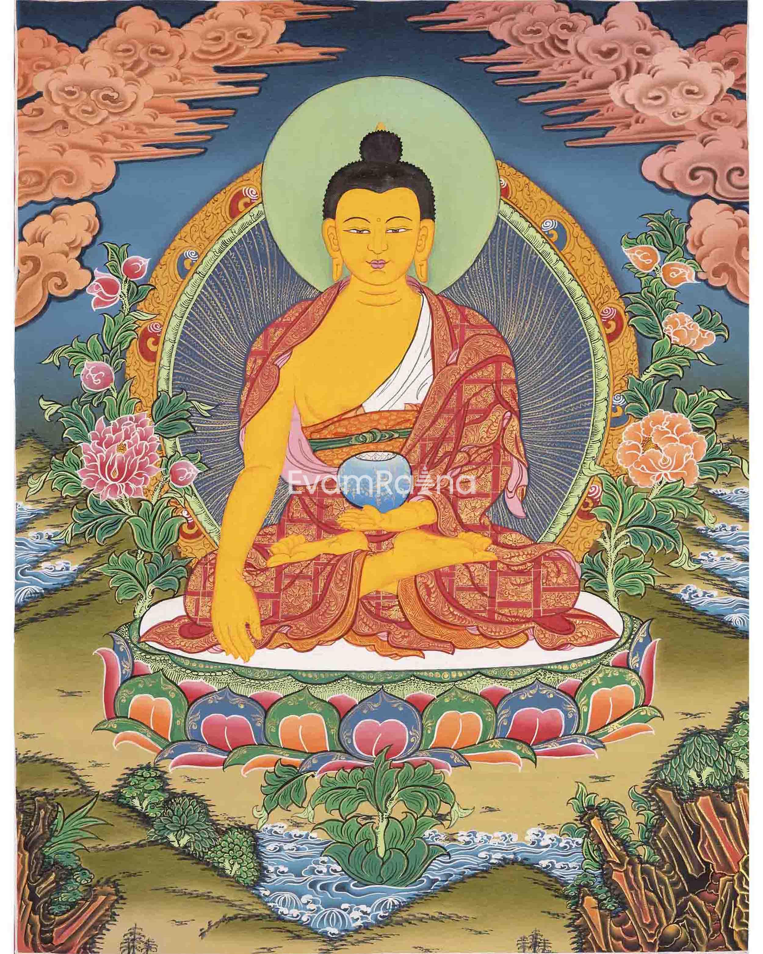 Shakyamuni Buddha Thangka