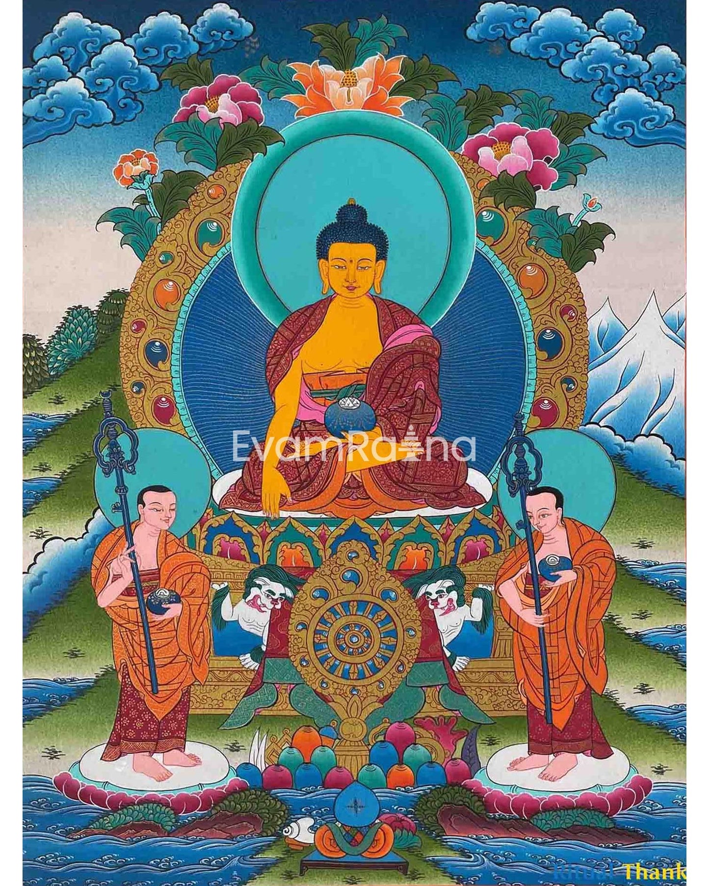 Shakyamuni Buddha Thangka